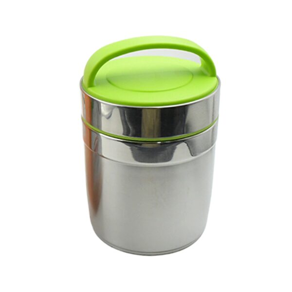 LEAK-PROOF THERMOS FLASK FOR HOT FOOD,  VACUUM INSULATED LUNCH BOX  (1.6 L) - Front View by Nari Haat, Indian ethnic ...