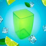 Multi-Purpose Unbreakable Plastic Mini Juice / Water Glass (1 Pc) - Front View by Nari Haat, Indian ethnic wear, wome...