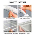 Egg Holder For Refrigerator Set Hanging Fridge Organizer Drawer (1 Pc) - Back View by Nari Haat, Indian ethnic wear, ...