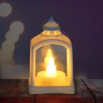 Smokeless Led Light Lantern Lamp, Diwali (1 Pc) - Front View by Nari Haat, Indian ethnic wear, women clothing, design...