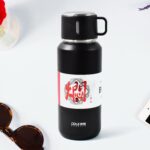Stainless Steel Vacuum Insulated Water Bottle 900ML Approx (Mix Color) - Neckline Detail by Nari Haat, Indian ethnic ...