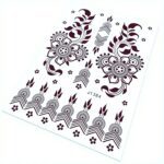 Temporary Tattoos Tattoo Sticker Skin Tattoo Stickers (1 Sheet) - Sleeve Design by Nari Haat, Indian ethnic wear, wom...