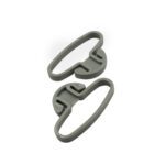 Plastic Bag Handle Holder Portable Grocery Bag Carrier Multifunctional (2 Pc) - Back View by Nari Haat, Indian ethnic...