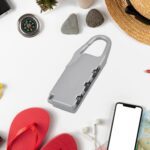 Motorcycle Bike Helmet Lock Portable 3 Digit Security Lock - Closeup Embroidery by Nari Haat, Indian ethnic wear, wom...