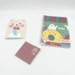 Cartoon Stationery Box Cartoon Design School Box Book  Student Gift School box (1 box) - Closeup Embroidery by Nari H...