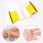 Magnetic Glass Cleaner (1 Pc): Square, Double-Sided Wiper, 2 Extra Pads - Sleeve Design by Nari Haat, Indian ethnic w...