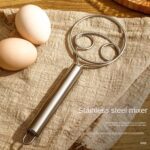 Dough Whisk, Premium Stainless Steel Dutch Whisk, Dough Hand Mixer Artisan Blender For Egg, Bread, Cake, Pastry, Pizz...