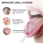 Tongue Cleaner Oral Tongue Cleaner Brush Scraper (1 Pc) - Back View by Nari Haat, Indian ethnic wear, women clothing,...