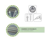 Foldable Extendable Clothes Drying Rack for Bathroom & Balcony - Closeup Embroidery by Nari Haat, Indian ethnic wear,...