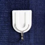 Multipurpose Strong Small Stainless Steel Adhesive Wall Hooks - Neckline Detail by Nari Haat, Indian ethnic wear, wom...