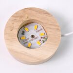 Heart 3D Crystal Ball lamps With Base (1 Pc) - Neckline Detail by Nari Haat, Indian ethnic wear, women clothing, desi...