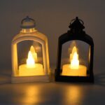 Smokeless Led Light Lantern Lamp, Diwali (2 Pc) - Front View by Nari Haat, Indian ethnic wear, women clothing, design...