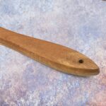 Wooden Handle Steel Wire Brush (1 Pc) - Neckline Detail by Nari Haat, Indian ethnic wear, women clothing, designer suit