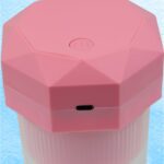 Portable Multifunctional Electric Juicer Cup, USB Juice Maker 6 blade (350 ML) - Back View by Nari Haat, Indian ethni...