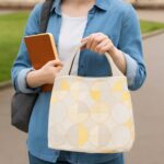 Lunch Bag for Women Men Insulated Lunch Bag (1 Pc / Mix Color) - Back View by Nari Haat, Indian ethnic wear, women cl...