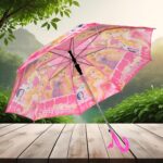 3 Fold Manual Open Umbrella  Umbrella for Women, Men & Kids (1 Pc) - Neckline Detail by Nari Haat, Indian ethnic wear...