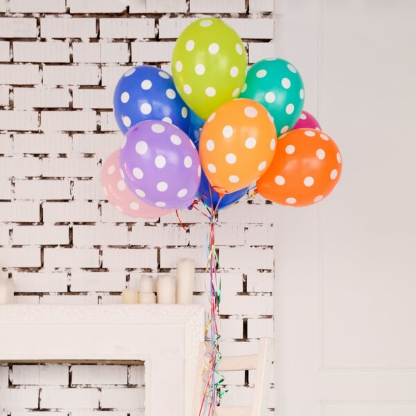 Multicolor Latex Balloons for Party Decor