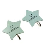 Multipurpose Strong Self-Adhesive Hooks – Heavy Plastic Wall Hooks for Home & Office - Closeup Embroidery by Nari H...