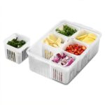 Fridge Storage Box – Freezer & Kitchen Organizer for Vegetables & Food (1 Pc) - Full Detail by Nari Haat, Indian et...
