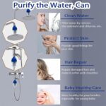 Hard Water Shower Filters, Shower head Filters (1 Pc) - Back View by Nari Haat, Indian ethnic wear, women clothing, d...