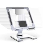 Adjustable Desktop Tablet Phone Stand Aluminium Alloy Stand For Phone (1 Pc) - Sleeve Design by Nari Haat, Indian eth...