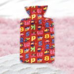 Personal Care Rubber Hot Water Heating Bag for Pain Relief (Medium) - Front View by Nari Haat, Indian ethnic wear, wo...