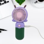 Mini USB Handheld Fan, Portable and lightweight Mini Fan (1 Pc) - Sleeve Design by Nari Haat, Indian ethnic wear, wom...