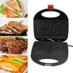 Double Sided Heating 750W Electric Sandwich Maker (1 Pc) - Sleeve Design by Nari Haat, Indian ethnic wear, women clot...