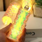 Festive Lighting for Any Occasion: 12 Pack LED Tealight Candles, Diwali - Closeup Embroidery by Nari Haat, Indian eth...