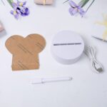 Creative Visualization Lamp 3D Acrylic Decorative Lamp With Pen - Sleeve Design by Nari Haat, Indian ethnic wear, wom...