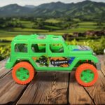 4X4 Jeep Car Toy For Kids Pull Back Jeep Car - Back View by Nari Haat, Indian ethnic wear, women clothing, designer suit