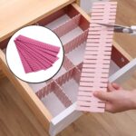 Plastic Adjustable Grid Drawer Dividers – Organizers for Home & Kitchen Drawers - Neckline Detail by Nari Haat, Ind...