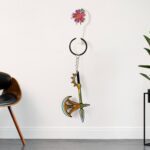 Axe Shape Metal Keychain - Durable & Stylish Accessory (1 Pc) - Back View by Nari Haat, Indian ethnic wear, women clo...