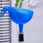 Plastic Funnel for Pouring Oil Sauce Water Juice Cooking Small Food Grains  1 Pc - Sleeve Design by Nari Haat, Indian...