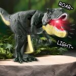 Dinosaur Roaring Toys Trigger Model with Sound Lighting Moving 3+ Years 1 Pc - Neckline Detail by Nari Haat, Indian e...