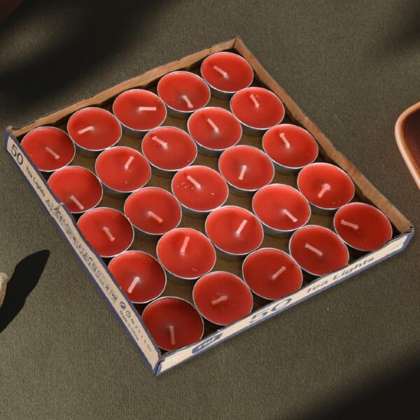 Tealight Candles Set, Smokeless Candles, Tealight Diwali Candles for Diwali, Home Decor, Decoration, Party, Festivals...