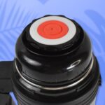 Portable Stainless Steel Coffee Tea Vacuum Flask Bottle (1200ml / 1.2L / 1 Pc) - Neckline Detail by Nari Haat, Indian...