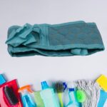 Bath Shower Scrubber Set – Dual-Sided Loofah Sponge & Bath Brush Deep Clean (2 Pcs) - Back View by Nari Haat, India...