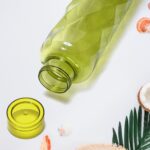 3Pc Set Diamond Cut Bottle Used for storing water and beverages purposes for people - Neckline Detail by Nari Haat, I...