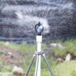 Rotating Irrigation Sprinkler Plastic Spray Nozzle, Butterflies Rain Shaped (1 Pc) - Back View by Nari Haat, Indian e...