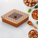 Plastic Super King Exclusive Mukhavasdani Dry Fruit boxes (1 Pc) - Front View by Nari Haat, Indian ethnic wear, women...