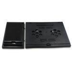 Laptop Stand Portable Foldable Compatible with MacBook Notebook - Back View by Nari Haat, Indian ethnic wear, women c...