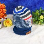 Cap for Winter Woolen Knitted Black Inside Fur Caps (1 Pc / Mix Design & Color) - Fabric Detail by Nari Haat, Indian ...