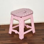 Folding Stool, Portable Travel Stool, Environmentally Friendly PP Material Stool,Portable folding stool folding chair...