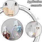 360° Rotating 6-Claw Hook – Kitchen & Bathroom Organizer (1 Pc | White) - Sleeve Design by Nari Haat, Indian ethni...