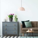 Round Plastic Flower Pot with Bottom Tray (5 Pcs Set / With Color Box) - Back View by Nari Haat, Indian ethnic wear, ...