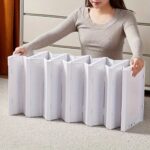 5-Layer Stackable Utility Cart – Foldable Storage Organizer for Clothes & Home (1 Pc) - Neckline Detail by Nari Haa...