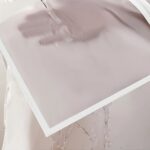 Foldable Non Woven Suit Cover (80×56 CM / 1 Pc / White Side Chain Suit Cover) - Neckline Detail by Nari Haat, Indian...