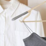 PP Cloth Hanger Set of 1 with Zinc Plated Steel Hook (1 Pc) - Fabric Detail by Nari Haat, Indian ethnic wear, women c...