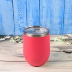 Stainless Steel Vacuum Insulated Mug with Lid, Tumbler (1 Pc / Mix Design & Color) - Full Detail by Nari Haat, Indian...